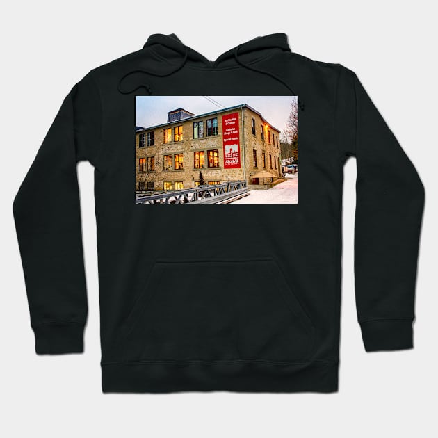 Alton Mills Art Centre Hoodie by Robert Alsop